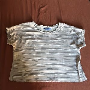 Apt 9 Striped SS Blouse